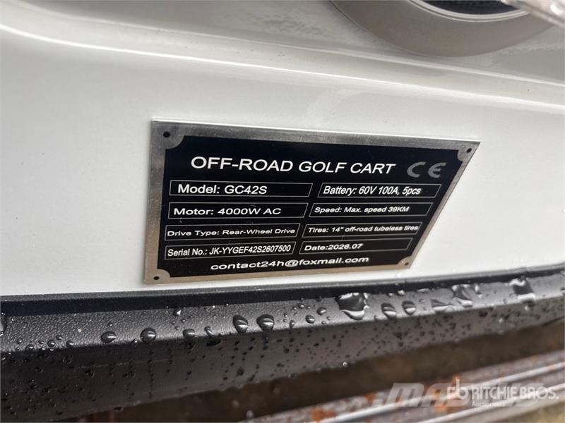  SDLOOL SL-GC42S Electric Off-Road Golf Cart (Unuse Carritos de golf