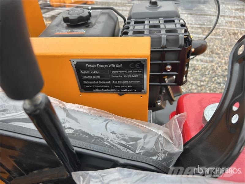  SDLOOL SL-J1500 1.5 ton Mini Crawler Dumper (Unuse Dumpers de site