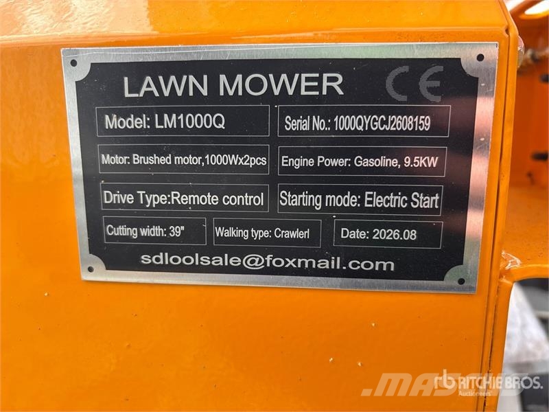 SDLOOL SL-LM1000Q Remote Control Lawn Mower (Unuse Corta-Relvas Riders