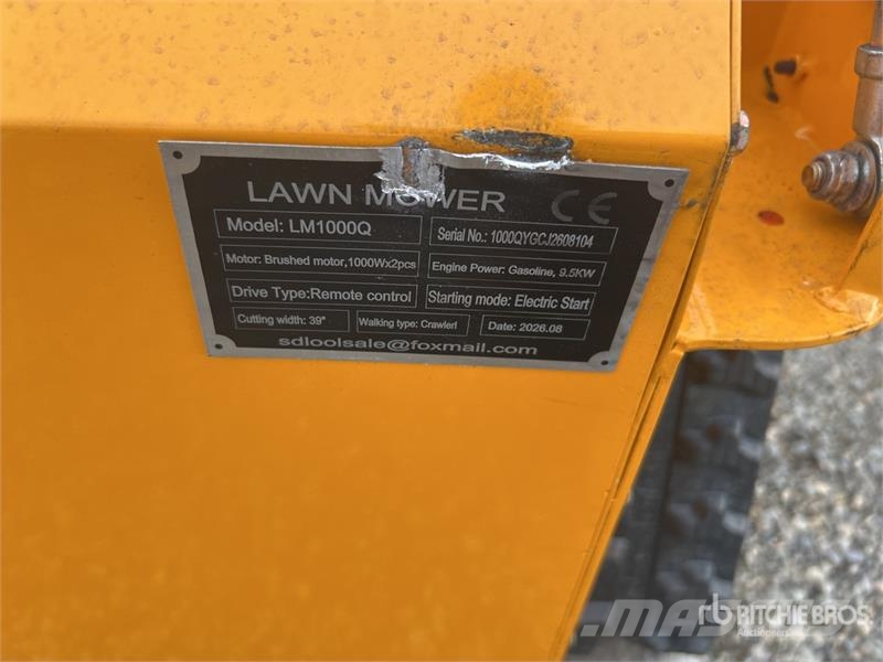  SDLOOL SL-LM1000Q Remote Control Lawn Mower (Unuse ركوب الحشائش