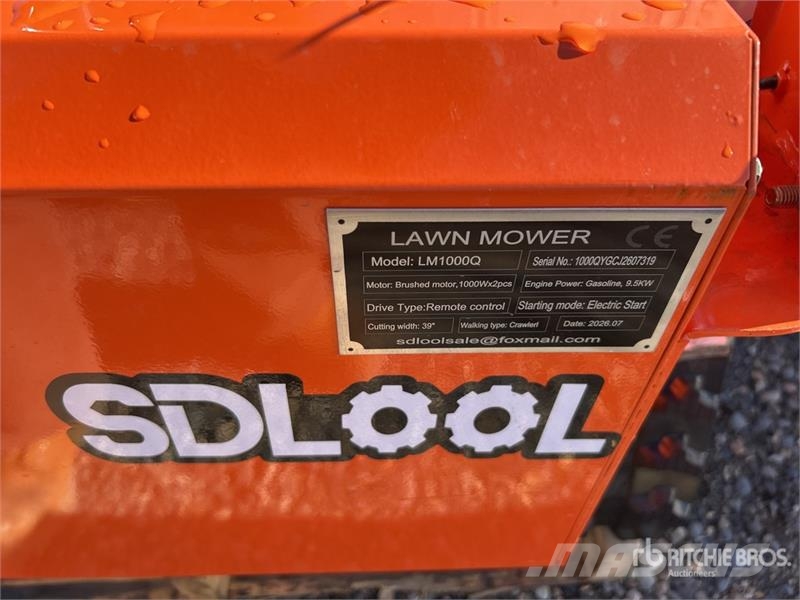  SDLOOL SL-LM1000Q Remote Control Lawn Mower (Unuse ركوب الحشائش