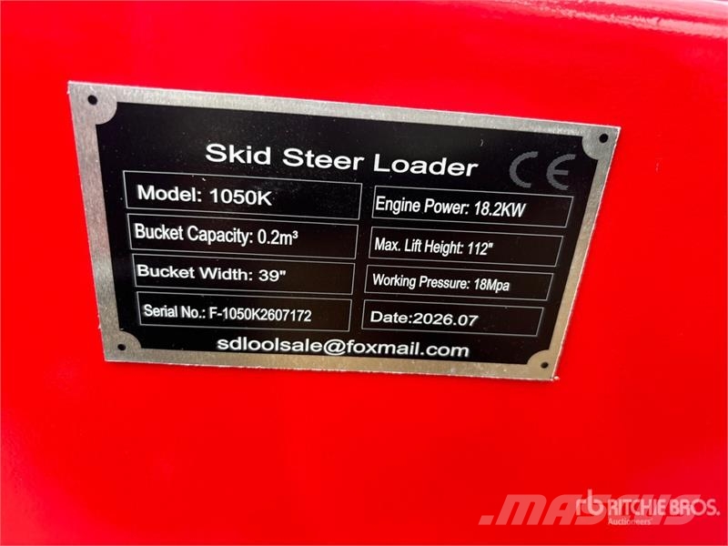  SDLOOL SL-V1000 Mini Compact Track Loader (Unused) Skid steer mini utovarivači