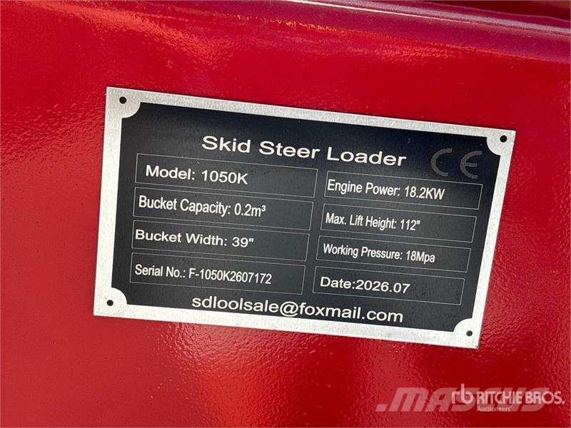  SDLOOL SL-V1000 Mini Compact Track Loader (Unused) スキッドステアローダー