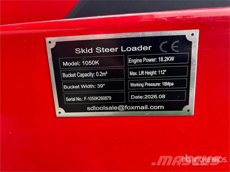  SDLOOL SL-V1000 Mini Compact Track Loader (Unused) لوادر انزلاقية التوجيه