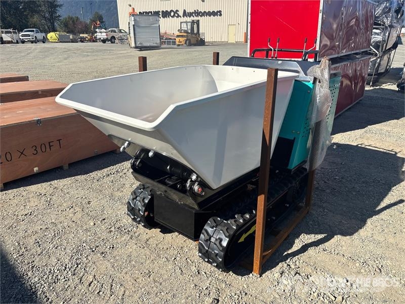 SDLOOL SL-XL1200 Stand-On Swivel Mini Crawler Dump Stavebné sklápače