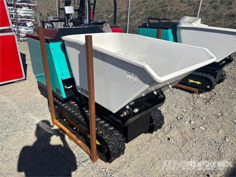 SDLOOL SL-XL1200 Stand-On Swivel Mini Crawler Dump Stavebné sklápače