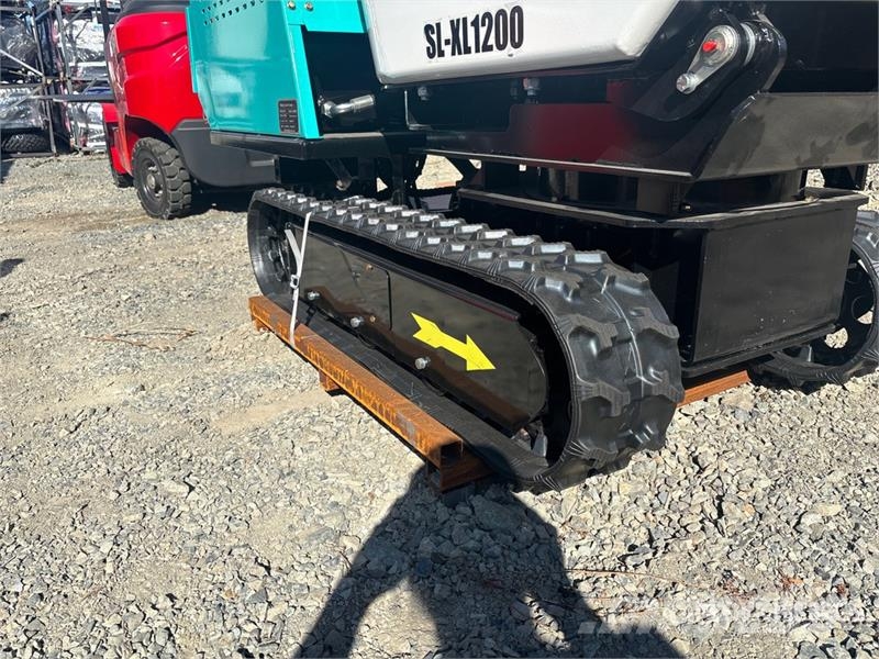 SDLOOL SL-XL1200 Stand-On Swivel Mini Crawler Dump Stavebné sklápače