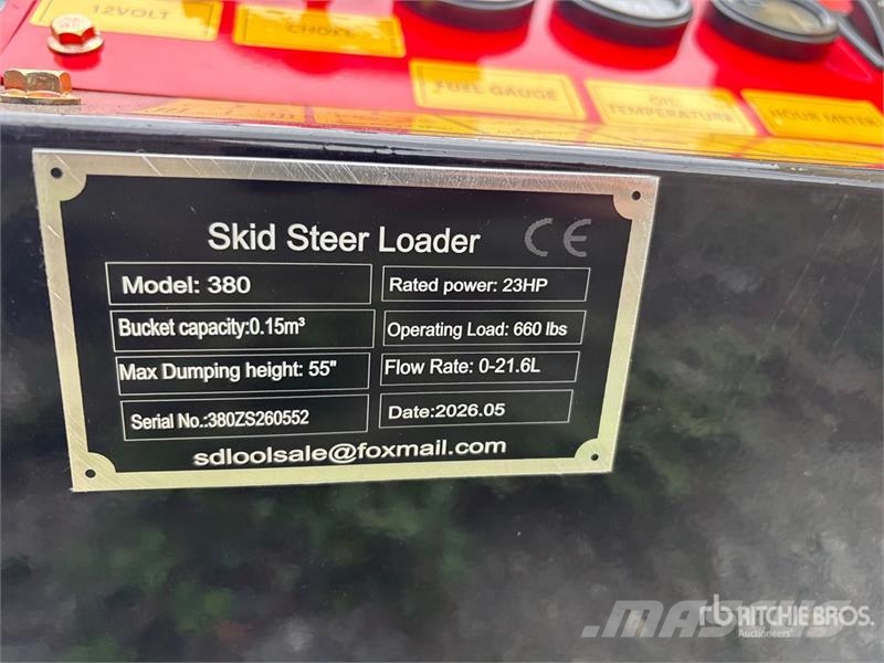  SDLOOL SL380 Skid steer mini utovarivači