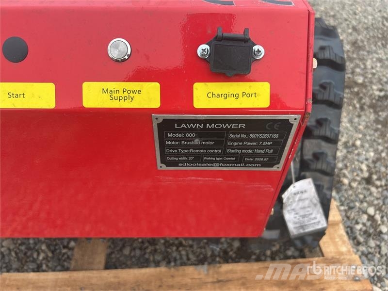  SDLOOL SL800 Remote Control Lawn Mower (Unused) ركوب الحشائش