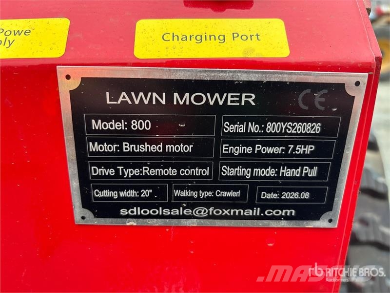 SDLOOL SL800 Remote Control Lawn Mower (Unused) Samojízdné sekačky