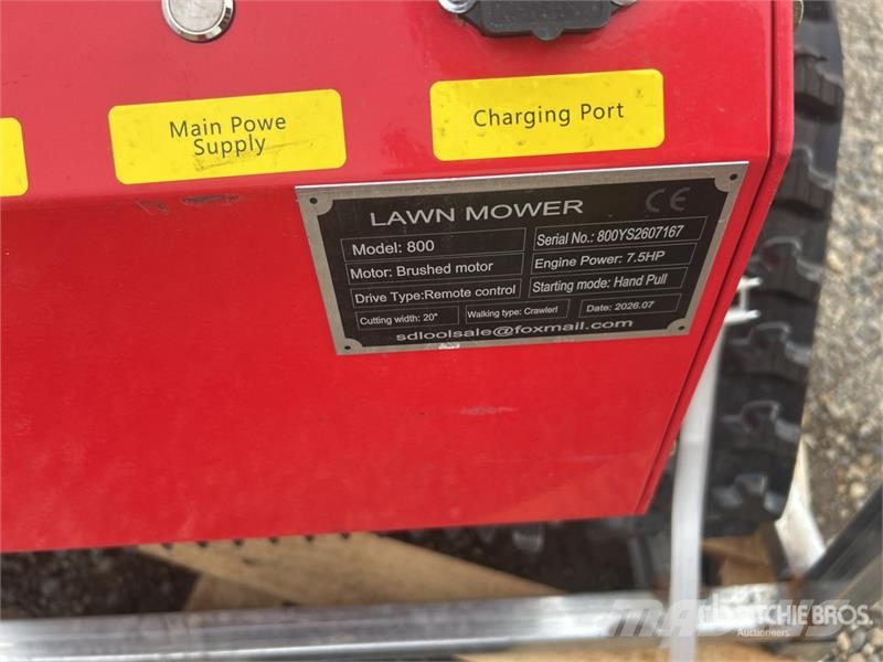  SDLOOL SL800 Remote Control Lawn Mower (Unused) ركوب الحشائش
