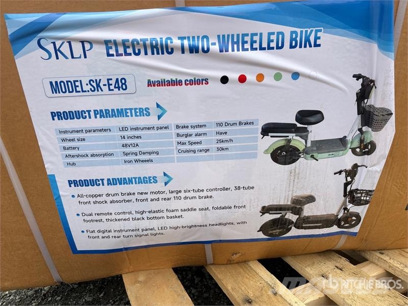 SKLP SK-E48 E-bikes Scooter (Unused) Quad