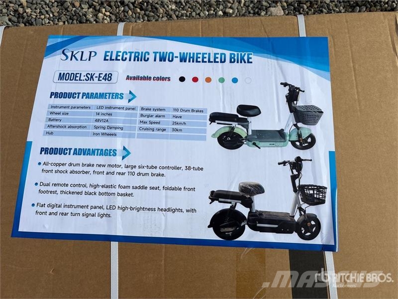 SKLP SK-E48 Electric Scooter (Unused) Terénní vozidla