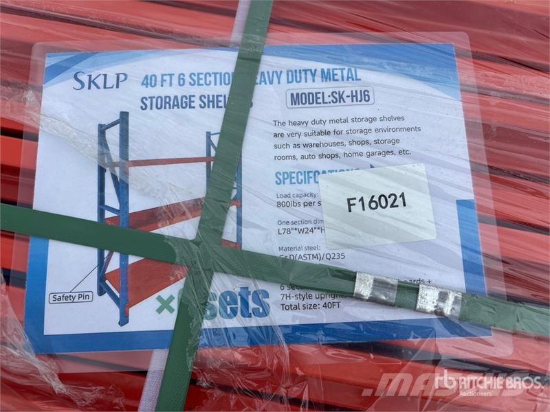 SKLP SK-HJ6 Metal Storage Shelving (Unused) Ďalšie komponenty