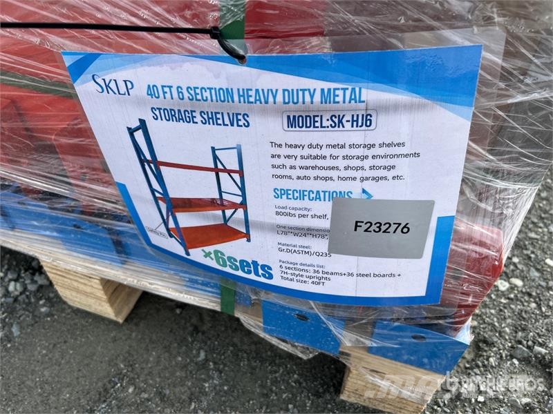 SKLP SK-HJ6 Metal Storage Shelving (Unused) Egyéb alkatrészek