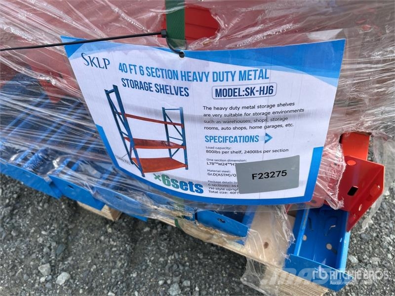 SKLP SK-HJ6 Metal Storage Shelving (Unused) Egyéb alkatrészek