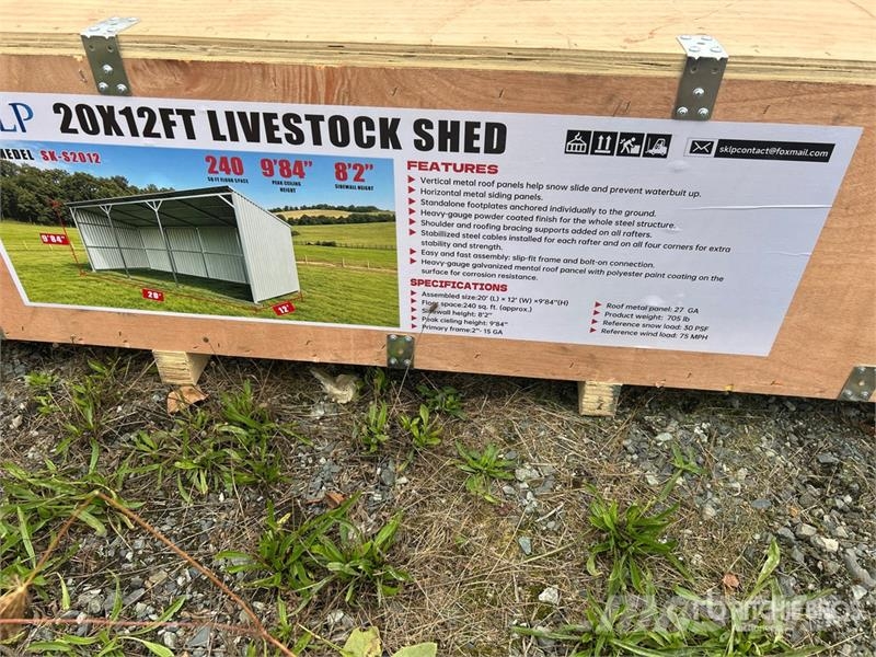 SKLP SK-S2012 Livestock Shelter (Unused) Inny sprzęt do obsługi inwentarza żywego