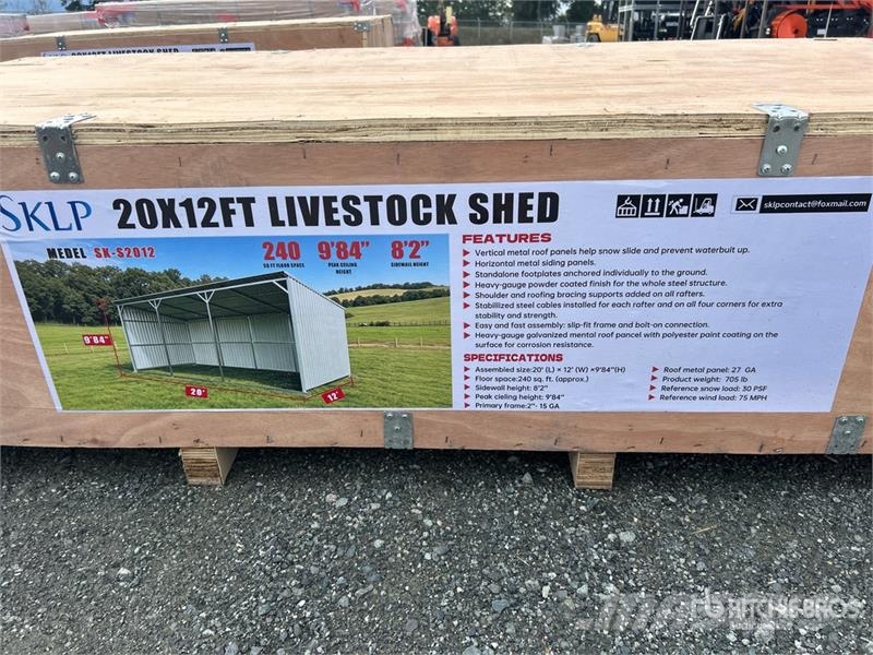 SKLP SK-S2012 Livestock Shelter (Unused) Ďalšie stroje a zariadenia pre živočíšnu výrobu