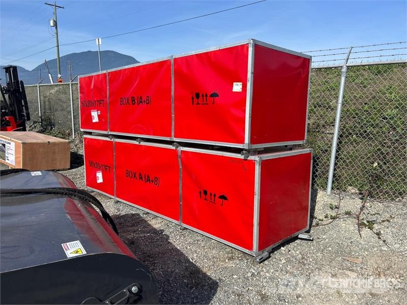  SKLP SK-S5030 30 ft x 50 ft Large Scale Storage Bu المباني الإطار الصلب