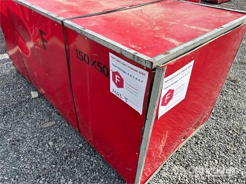 SKLP SK-SS150 50 ft x 150 ft Storage Building (Unu Konstrukcje stalowe