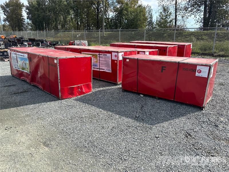 SKLP SK-SS150 50 ft x 150 ft Storage Building (Unu Konstrukcje stalowe