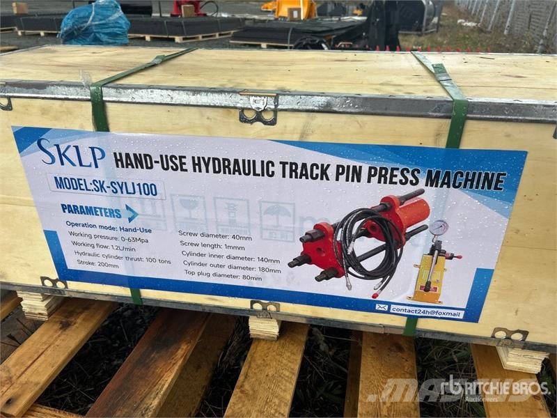  SKLP SK-SYLJ100 Hand-Use Hydraulic Track Pin Press Andre komponenter