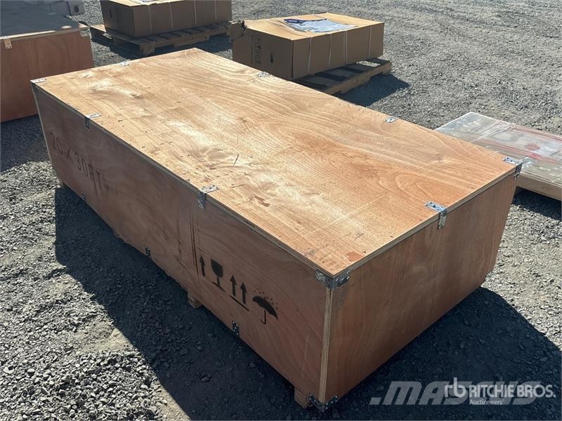  SKLP SK-ZP20 20 ft x 30 ft All-Steel Enclosed Carp المباني الإطار الصلب