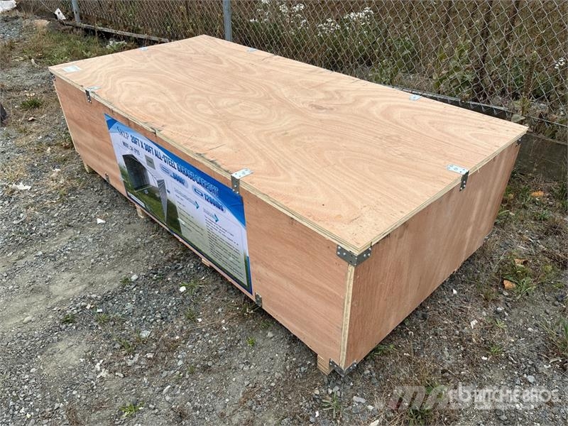  SKLP SK-ZP20 20 ft x 30 ft All-Steel Enclosed Carp Stalen constructies