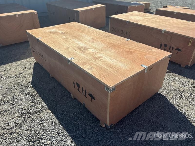 SKLP SK-ZP20 20 ft x 30 ft All-Steel Enclosed Carp Сталеві каркасні будівлі