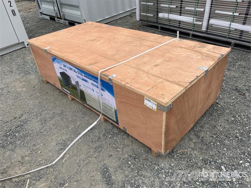 SKLP SK-ZP20 20 ft x 30 ft All-Steel Enclosed Carp Stalen constructies
