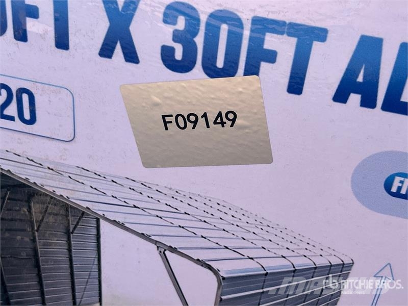 SKLP SK-ZP20 20 ft x 30 ft All-Steel Enclosed Carp Stålrammer