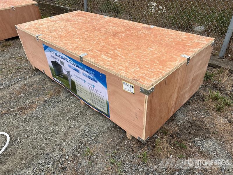  SKLP SK-ZP20 20 ft x 30 ft All-Steel Enclosed Carp Stalen constructies