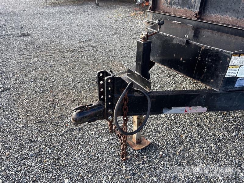  Snake River 12 ft T/A Dump Utility Trailer Tipphengere
