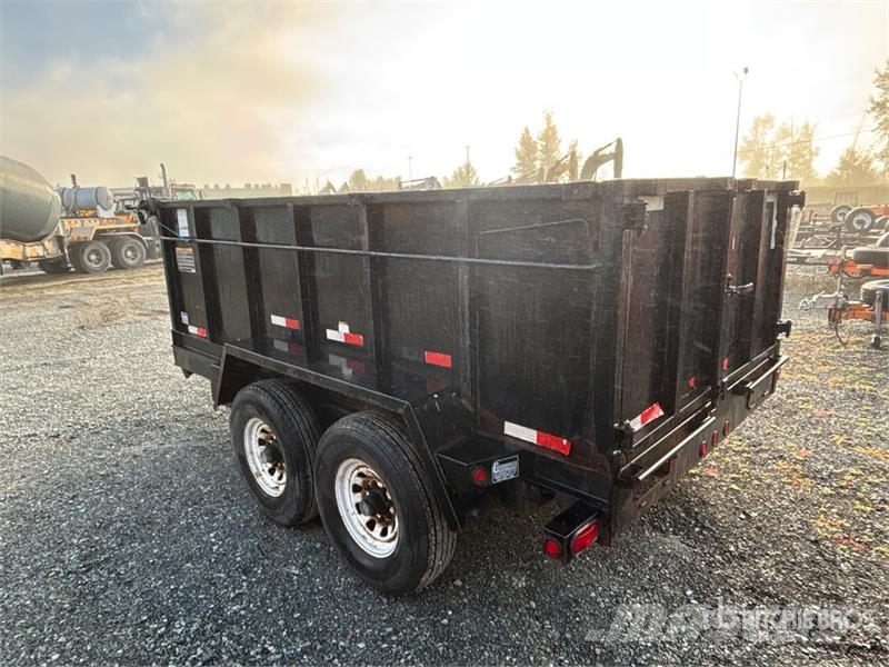  Snake River 12 ft T/A Dump Utility Trailer Tipphengere