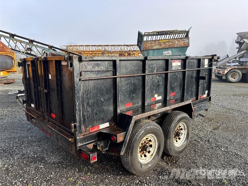  Snake River 12 ft T/A Dump Utility Trailer Tipphengere