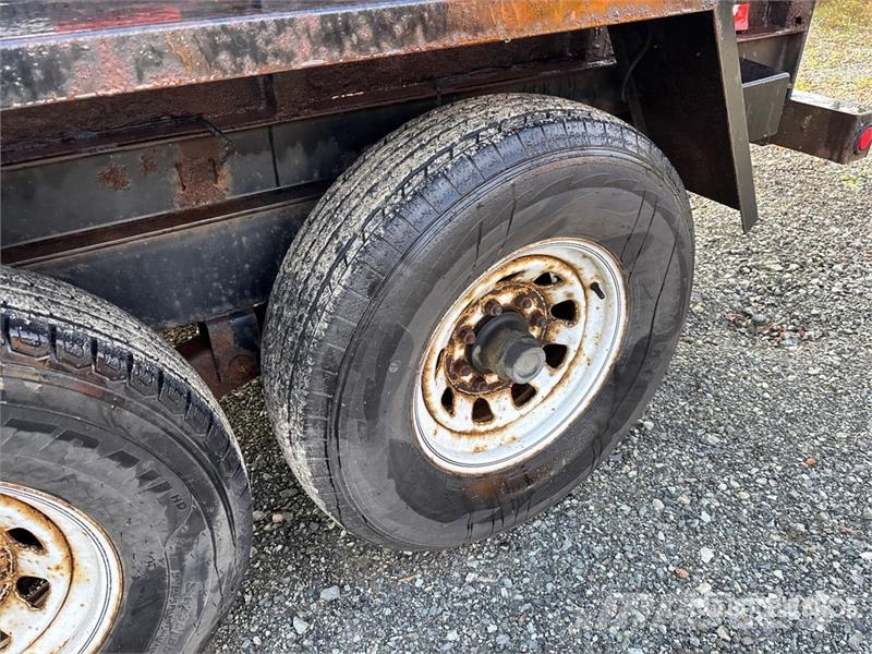  Snake River 12 ft T/A Dump Utility Trailer Tipphengere