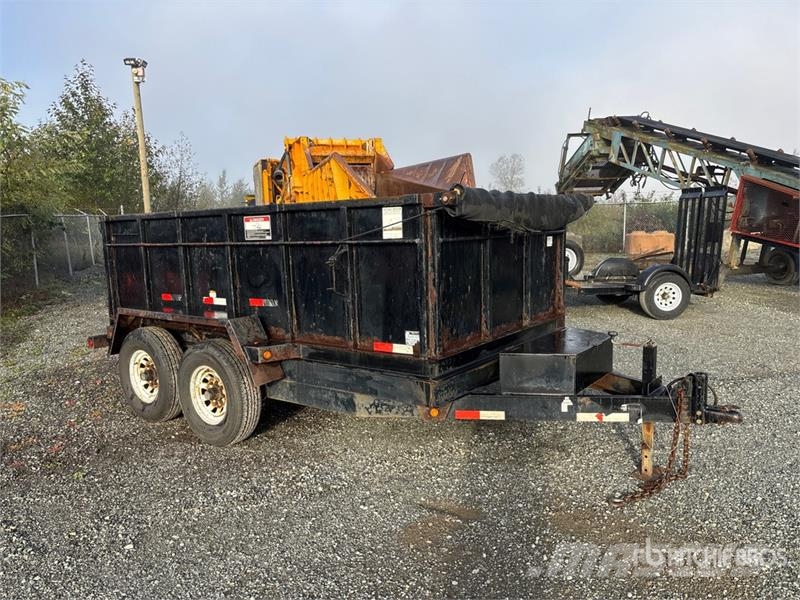  Snake River 12 ft T/A Dump Utility Trailer Tipphengere
