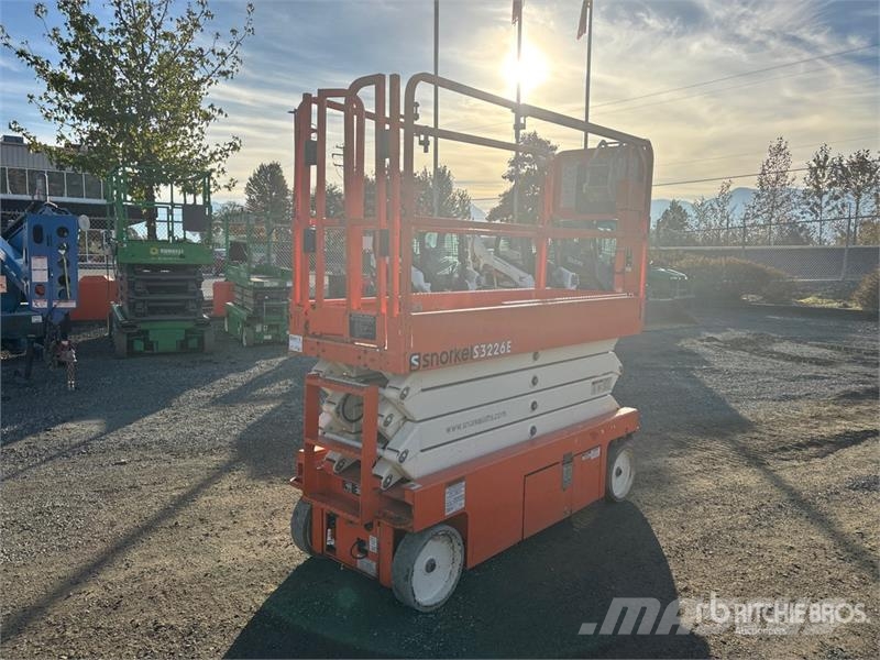Snorkel S3226E ANSI Electric Scissor Lift Piattaforme a pantografo
