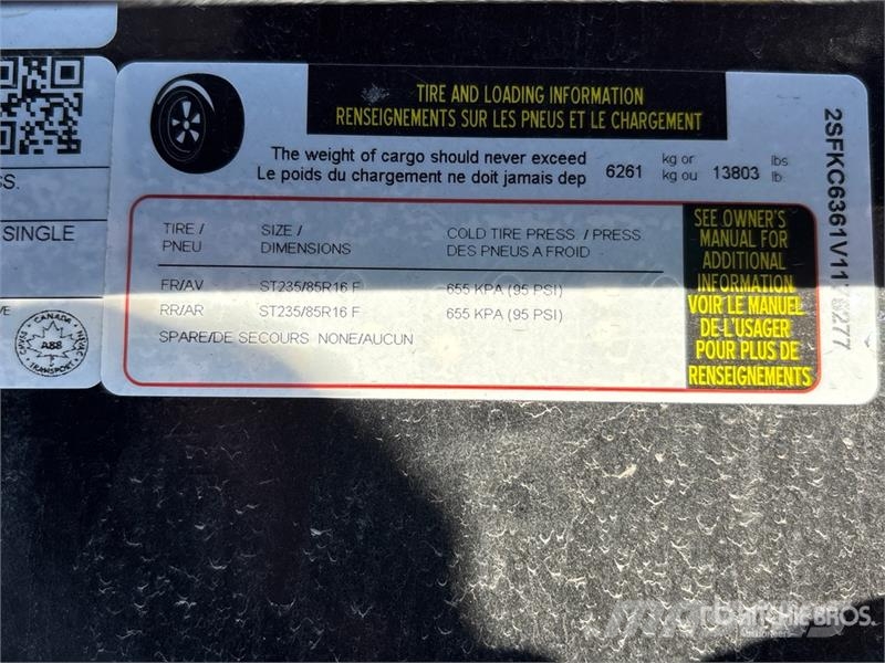 Southland LBAT8-416 13803 lb 23 ft T/A Tilt Deck T Низкорамные прицепы
