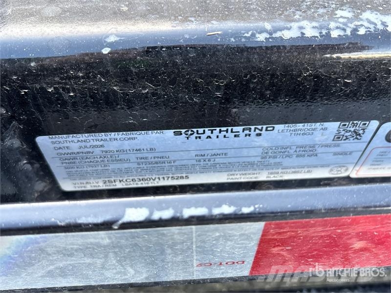 Southland LBAT8-416 13803 lb 23 ft T/A Tilt Deck T Низкорамные прицепы