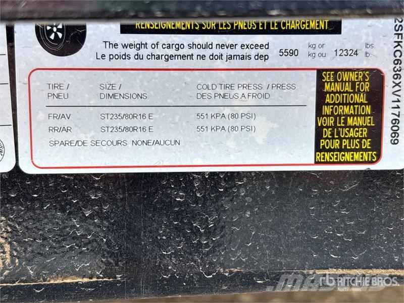  Southland LBAT8-616 13653 lb 23 ft T/A Gooseneck T لوادر منخفضة