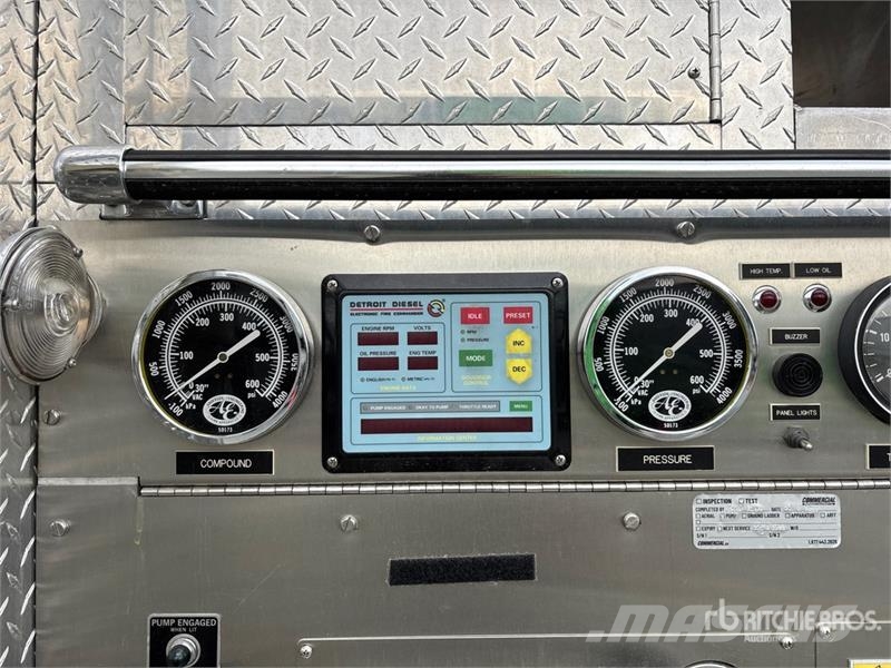 Spartan Motors Chassis Gladiator 6x4 Fire Truck Wozy strażackie