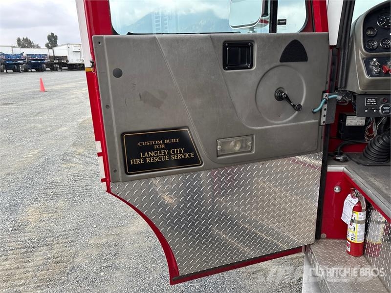 Spartan Motors Gladiator 6x4 Crew Cab Fire Truck شاحنات حريق