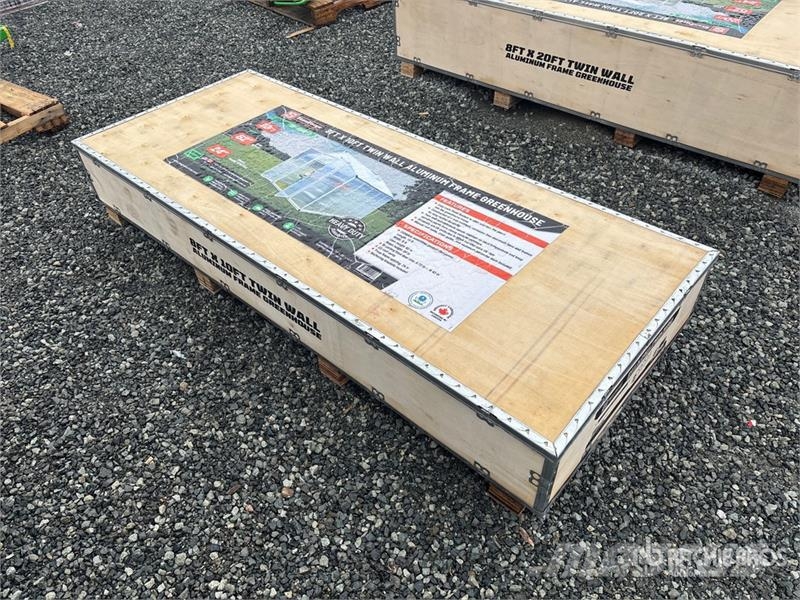 StanForge GH810 8 ft x 10 ft Aluminum Twin Wall Gr Diger parçalar