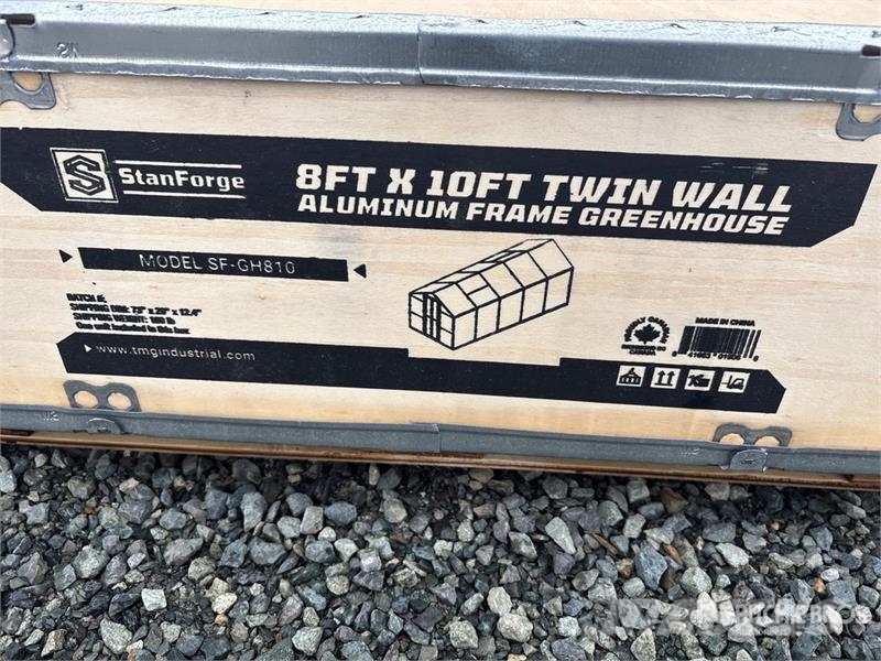 StanForge GH810 8 ft x 10 ft Aluminum Twin Wall Gr Diger parçalar