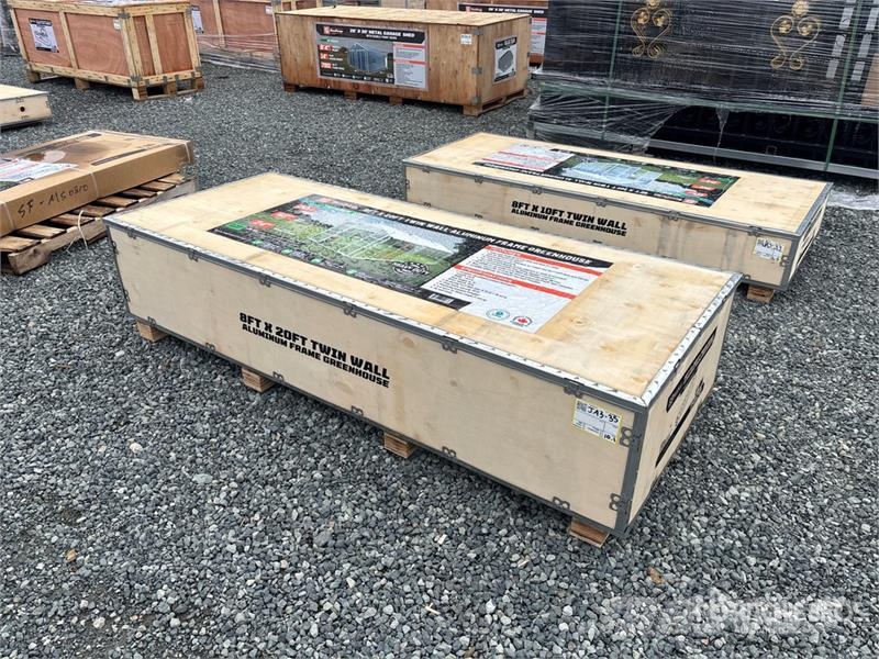 StanForge GH820 8 ft x 20 ft Aluminum Twin Wall Gr Diger parçalar