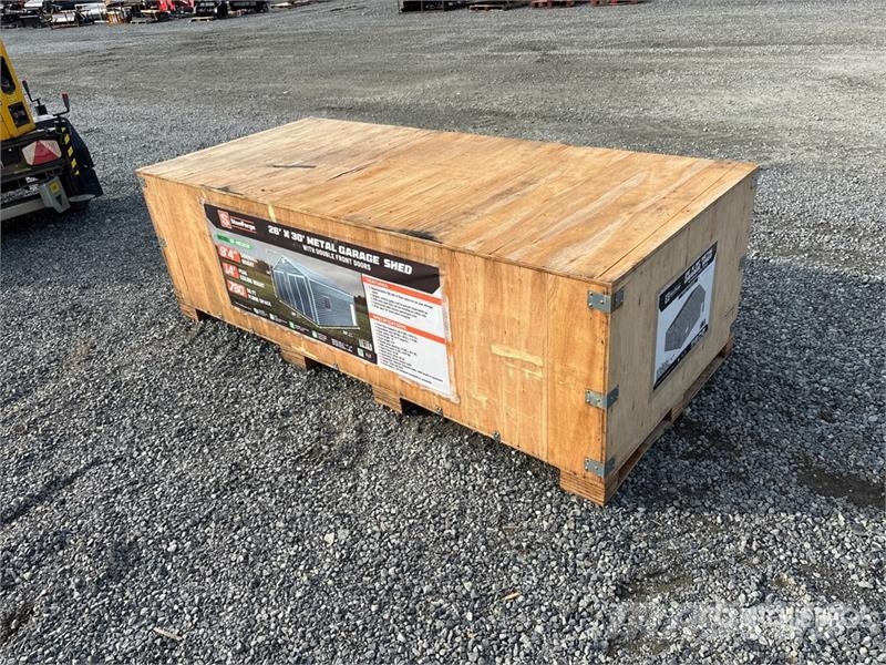 StanForge MS2630 26 ft x 30 ft Metal Garage Storag المباني الإطار الصلب