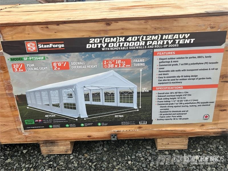StanForge PT2040F 40 ft x 20 ft Heavy Duty Outdoor Інші причепи