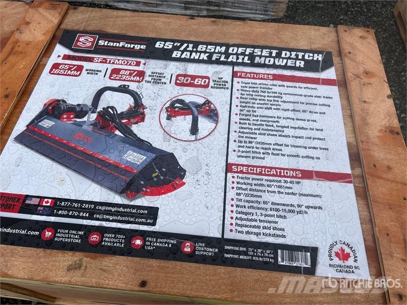 StanForge TFMO70 70 in Flail Mower (Unused) Kosilice