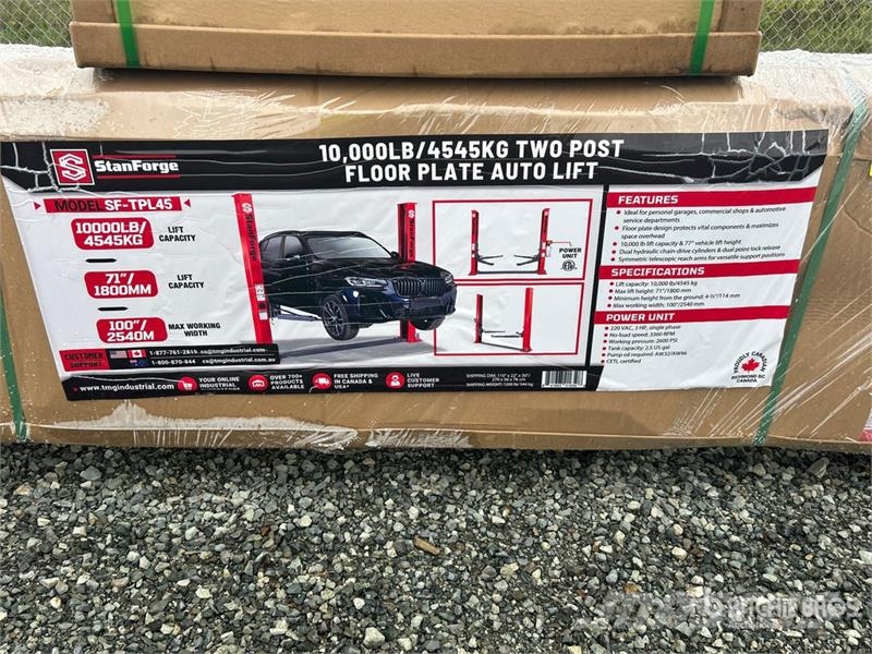 StanForge TPL45 2 Post 10000 lb Vehicle Lift (Unus Építőipar - Egyebek